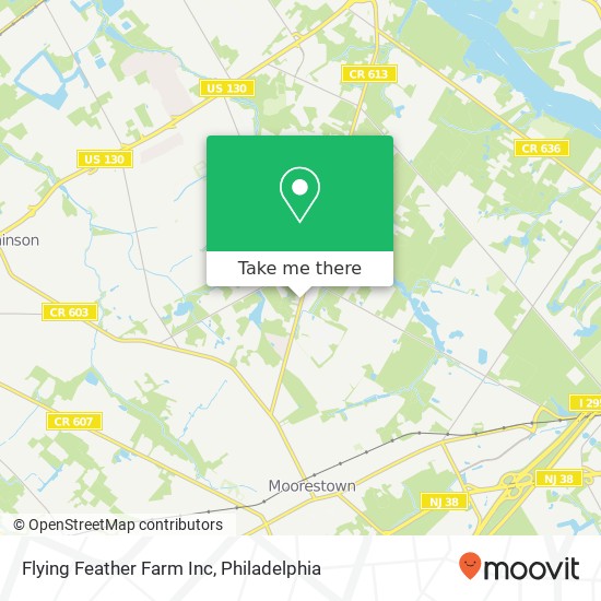 Mapa de Flying Feather Farm Inc