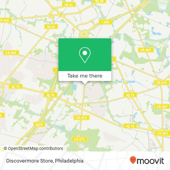 Discovermore Store map