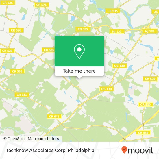 Techknow Associates Corp map