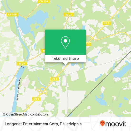 Lodgenet Entertainment Corp map