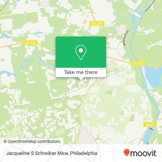 Jacqueline S Schreiber Msw map