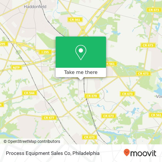 Process Equipment Sales Co map