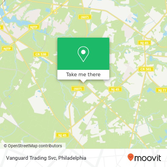 Vanguard Trading Svc map