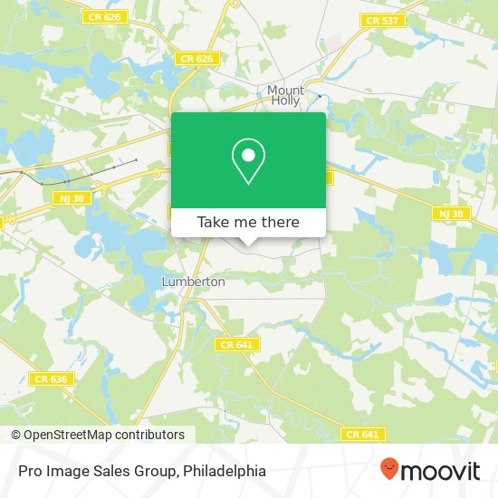 Mapa de Pro Image Sales Group