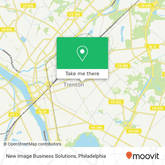 New Image Business Solutions map