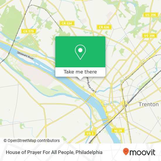House of Prayer For All People map