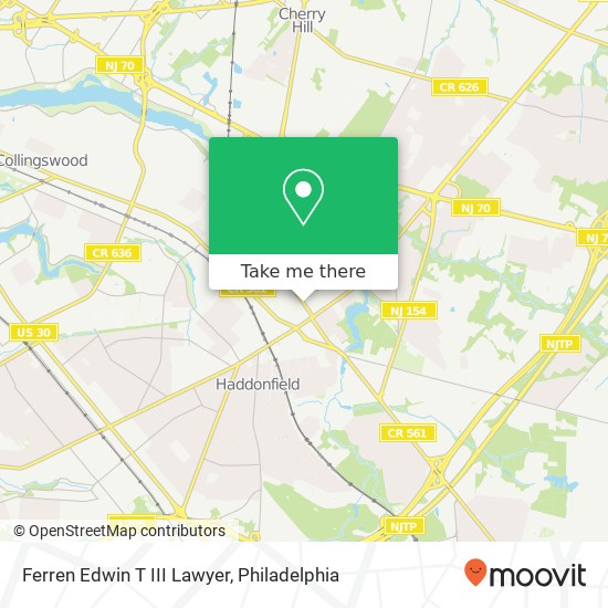 Ferren Edwin T III Lawyer map