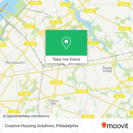 Creative Housing Solutions map