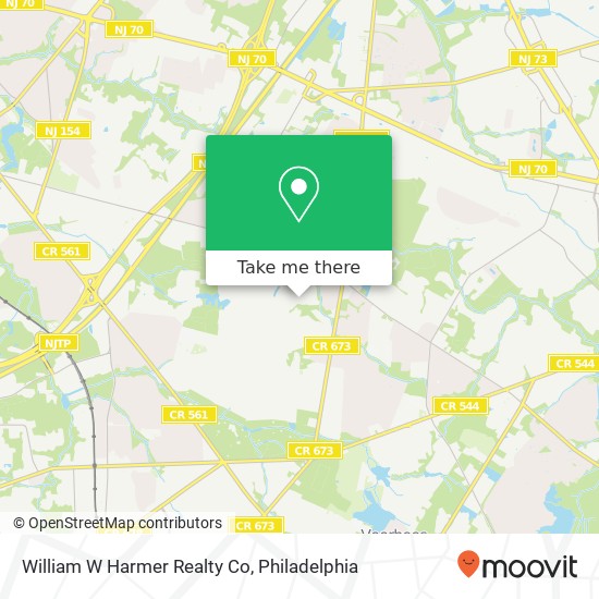 William W Harmer Realty Co map