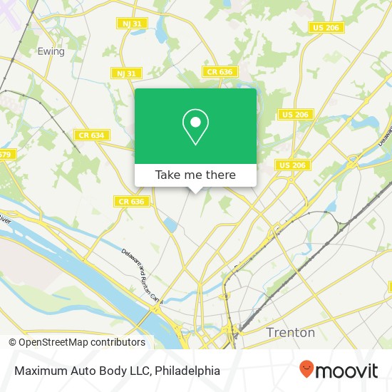 Maximum Auto Body LLC map