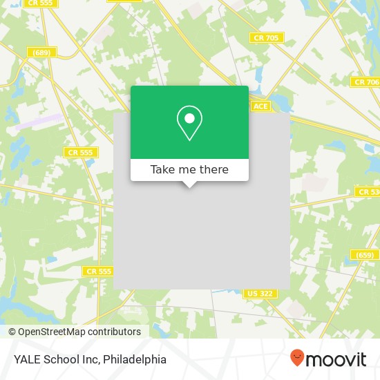 Mapa de YALE School Inc