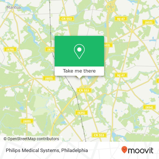 Mapa de Philips Medical Systems