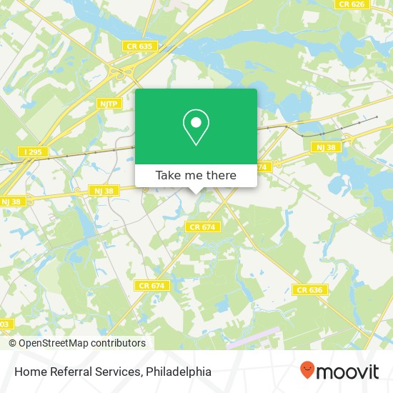 Home Referral Services map