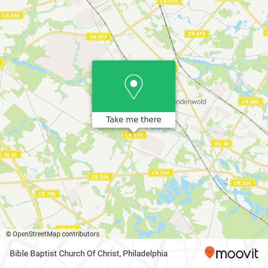 Mapa de Bible Baptist Church Of Christ