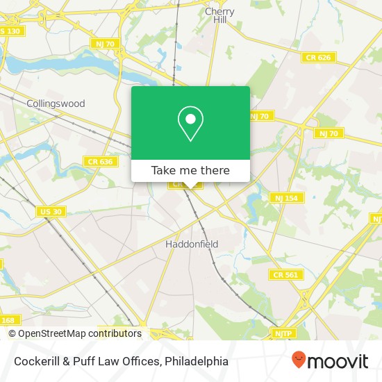 Cockerill & Puff Law Offices map