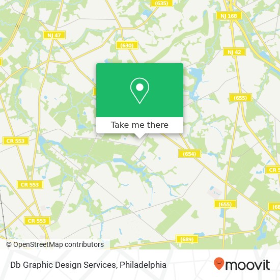 Db Graphic Design Services map