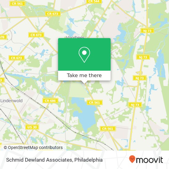 Schmid Dewland Associates map