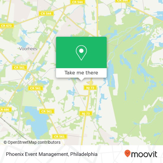 Phoenix Event Management map