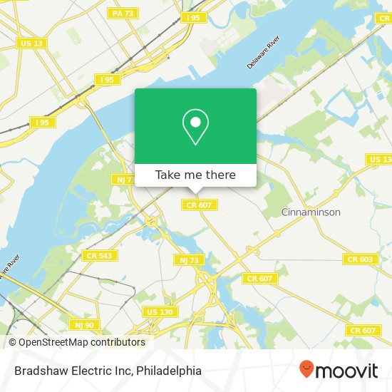 Bradshaw Electric Inc map