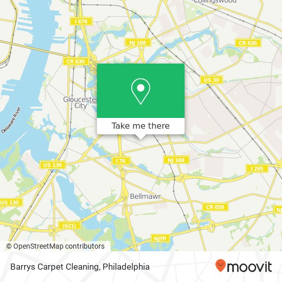 Mapa de Barrys Carpet Cleaning