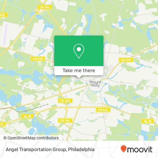 Angel Transportation Group map