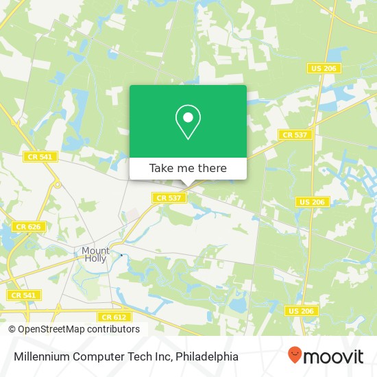 Mapa de Millennium Computer Tech Inc