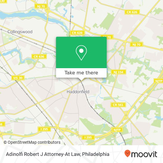 Adinolfi Robert J Attorney-At Law map