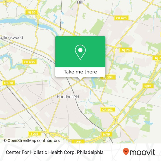 Center For Holistic Health Corp map
