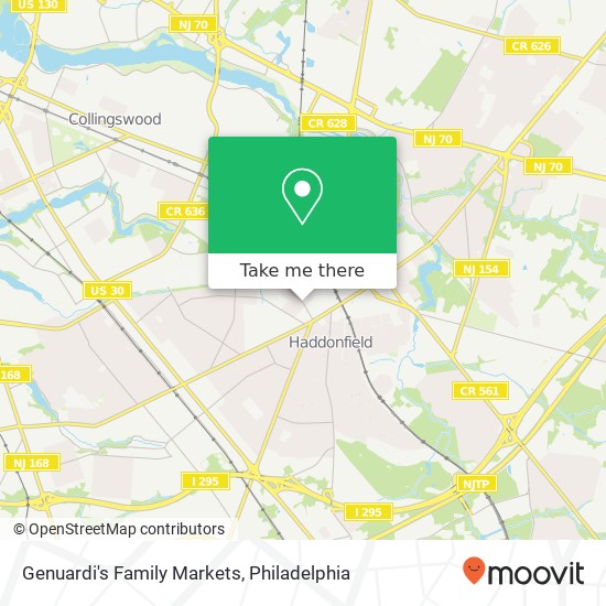 Genuardi's Family Markets map