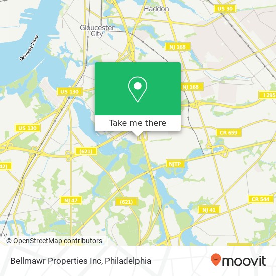 Bellmawr Properties Inc map