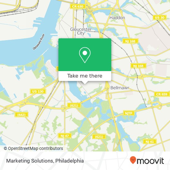 Marketing Solutions map