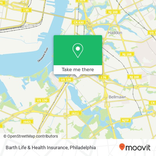 Barth Life & Health Insurance map