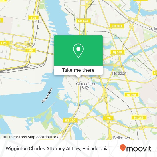 Mapa de Wigginton Charles Attorney At Law