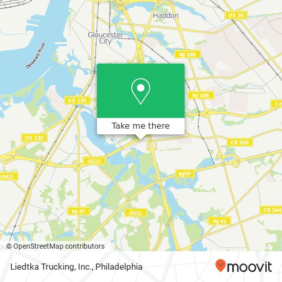 Liedtka Trucking, Inc. map
