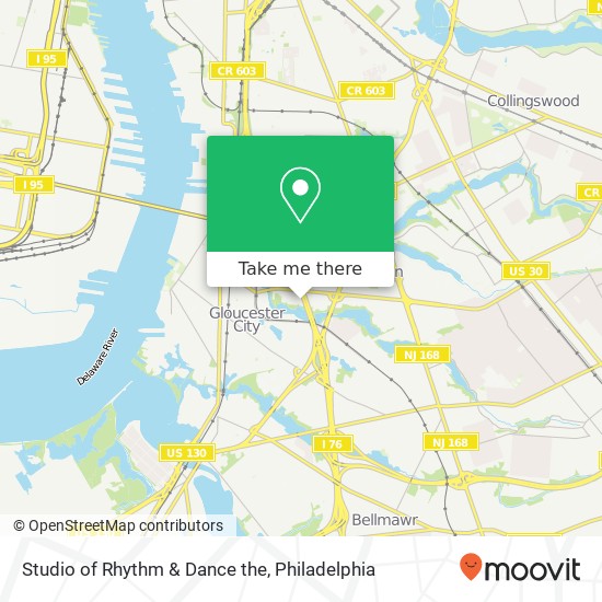Studio of Rhythm & Dance the map