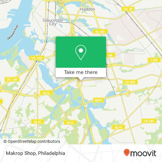 Makrop Shop map