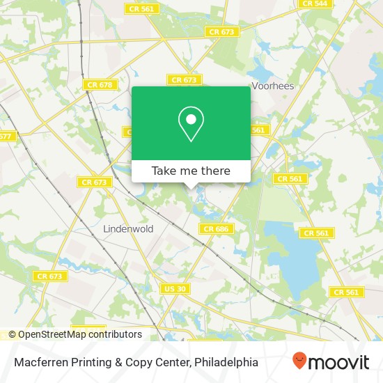 Macferren Printing & Copy Center map
