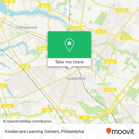 Kindercare Learning Centers map