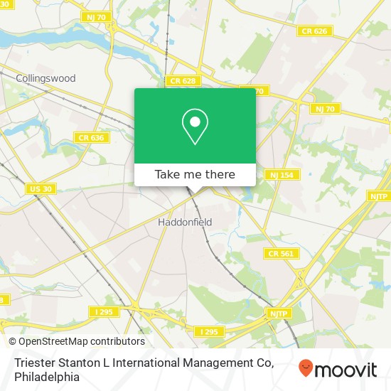 Mapa de Triester Stanton L International Management Co
