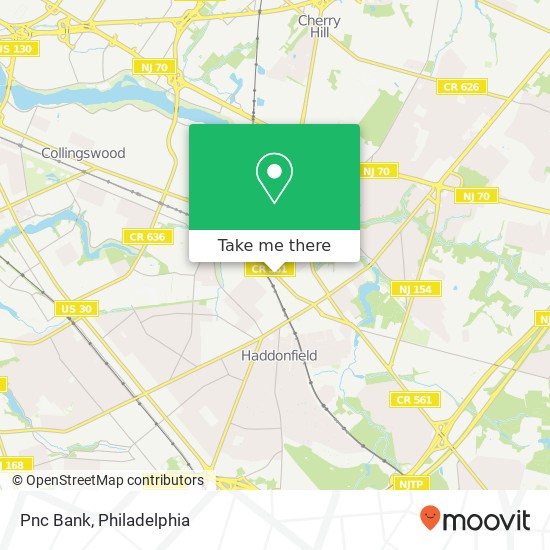 Pnc Bank map