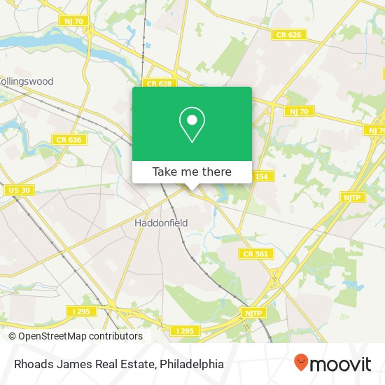 Rhoads James Real Estate map