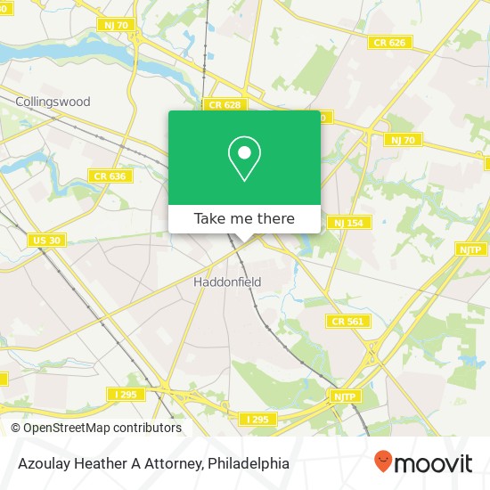 Mapa de Azoulay Heather A Attorney