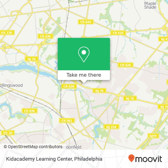 Mapa de Kidacademy Learning Center