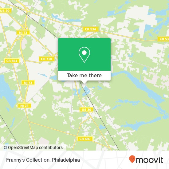 Mapa de Franny's Collection