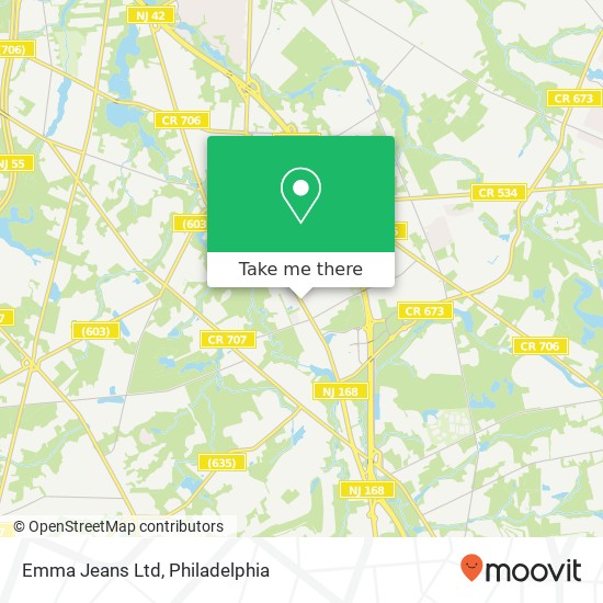 Emma Jeans Ltd map
