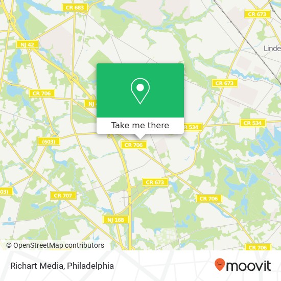 Richart Media map