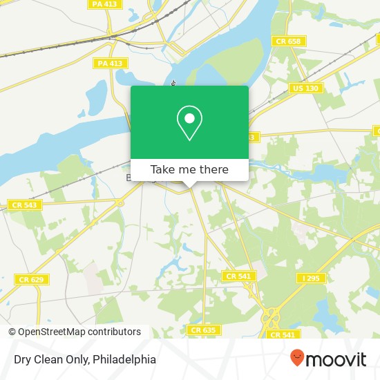 Dry Clean Only map