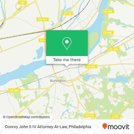 Mapa de Conroy John S IV Attorney-At-Law