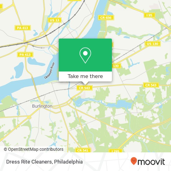 Dress Rite Cleaners map