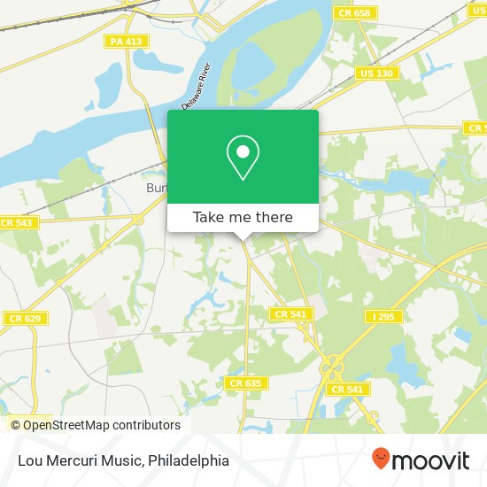 Mapa de Lou Mercuri Music
